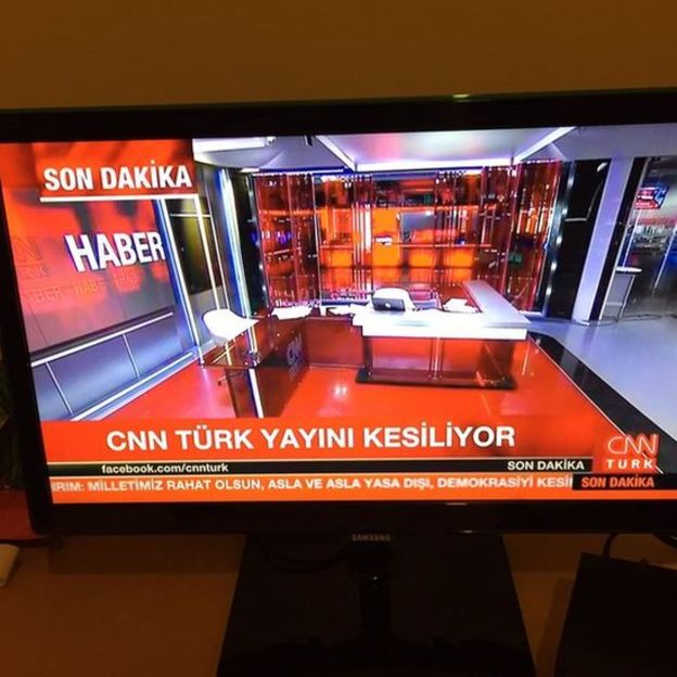 CNN turca foi tirada do ar